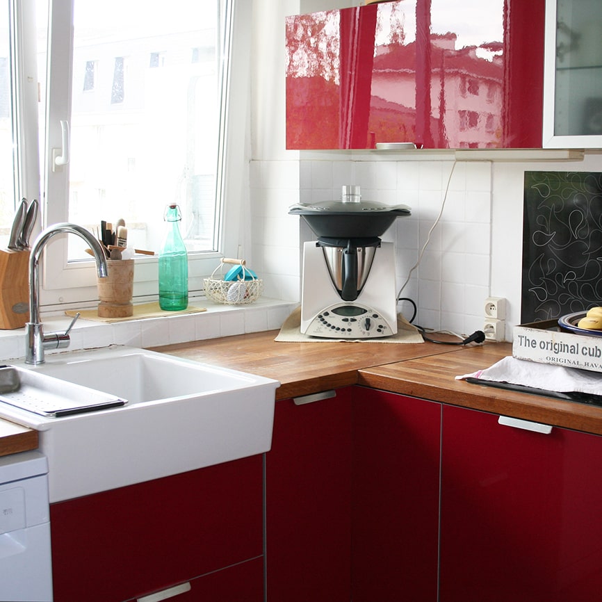 rénovation d'une cuisine allee de quebec à Massy renovation cuisine Massy
